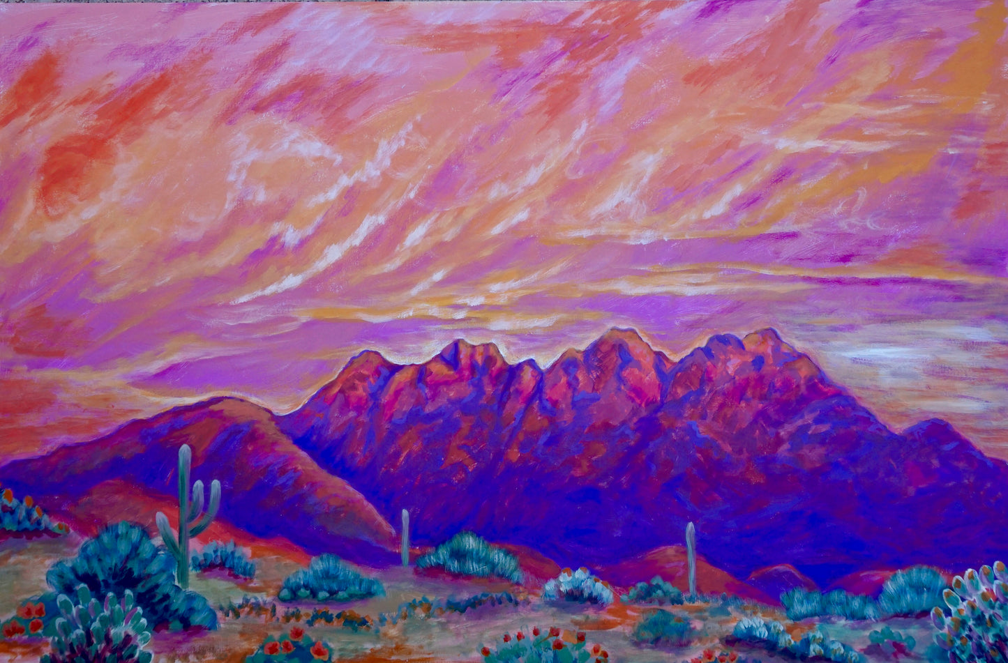 Mazatzal Mountain Sunset