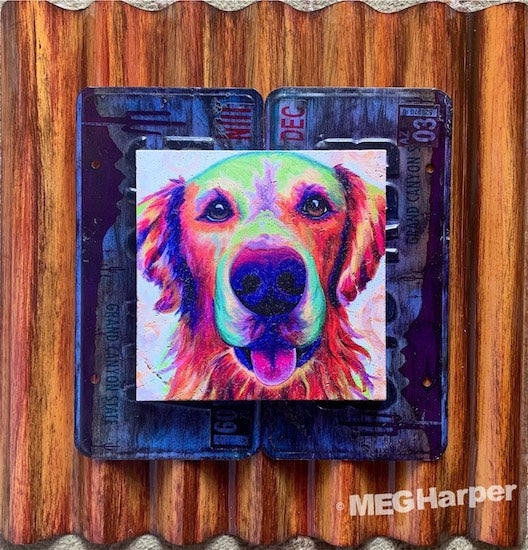 Custom Animal Painting_Tile Print_Brynn