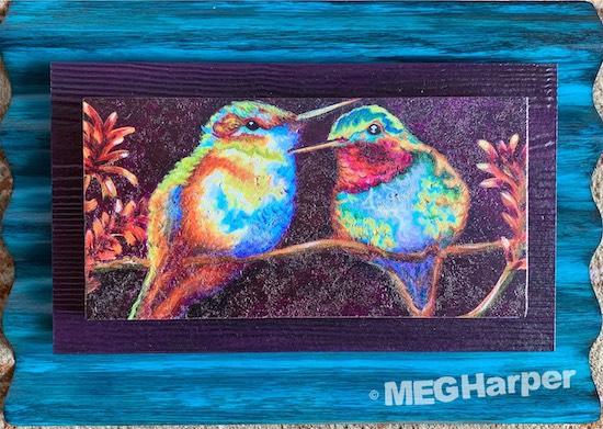Custom Animal Painting_Tile Print_Hum Hither