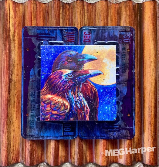 Custom Animal Painting_Tile Print_Moondance Duet