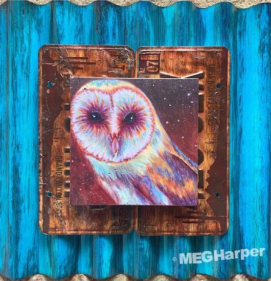 Custom Animal Painting_Tile Print_Sacred Galaxy Guide