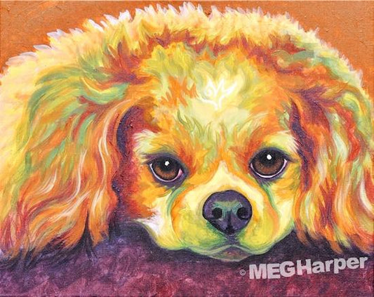 Custom Pet Portrait_Dog_Fergie