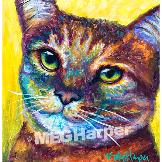 Custom Pet Portrait_Cat_Sadie