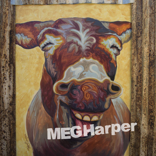 Custom Animal Painting_Donkey_Irresistibly Contagious
