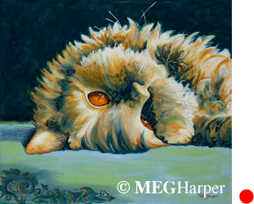 Custom Pet Portrait_Cat_LeChatFrizze
