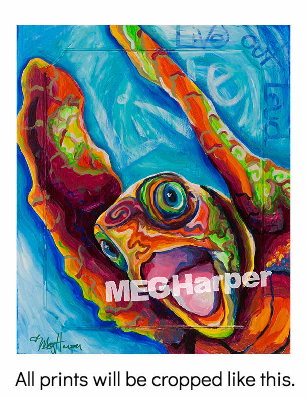 Custom Animal Painting_Turtle_Live Out Loud