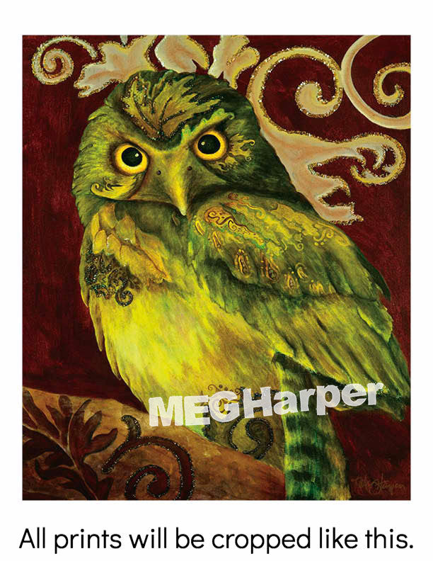 Custom Animal Painting_Bird_Watch Over Me