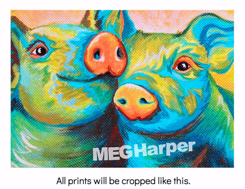Custom Animal Painting_Pig_Makin' Bakin'