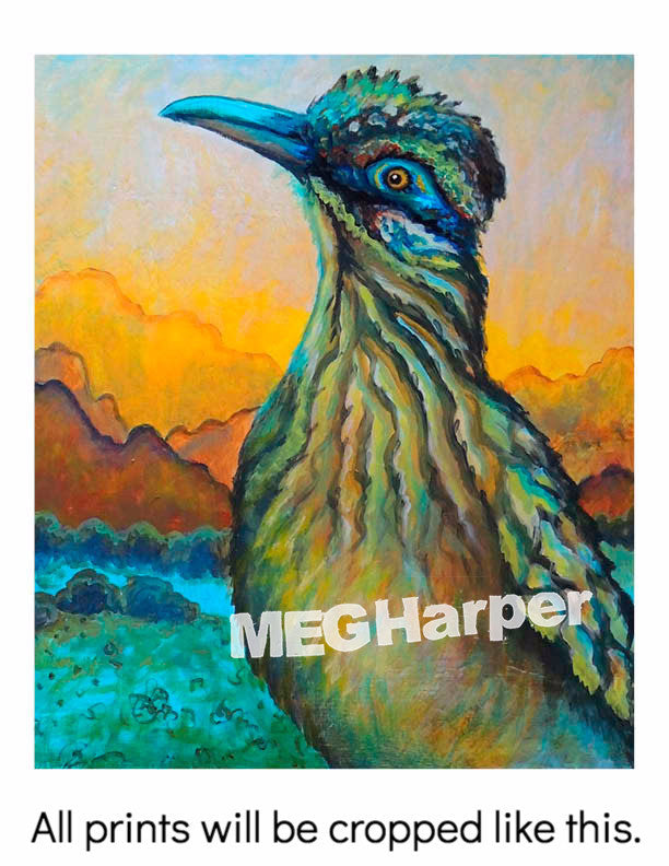 Custom Animal Painting_Bird_Quick Witted Wonder