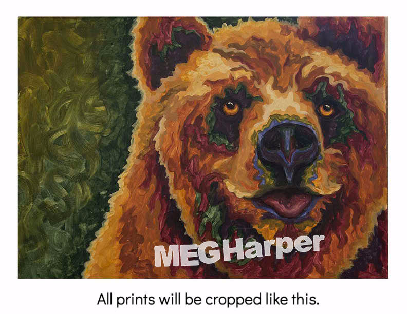 Custom Animal Painting_Bear_Bear in Mind