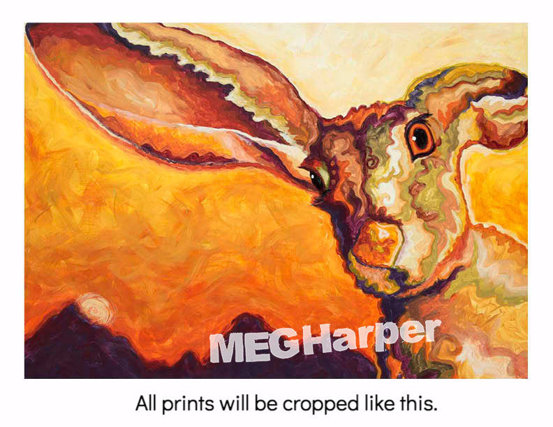 Custom Animal Painting_Rabbit_Run Baby Run