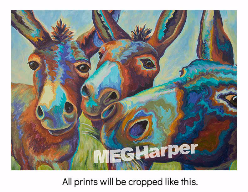 Custom Animal Painting_Donkey_Hue Jasses Painting