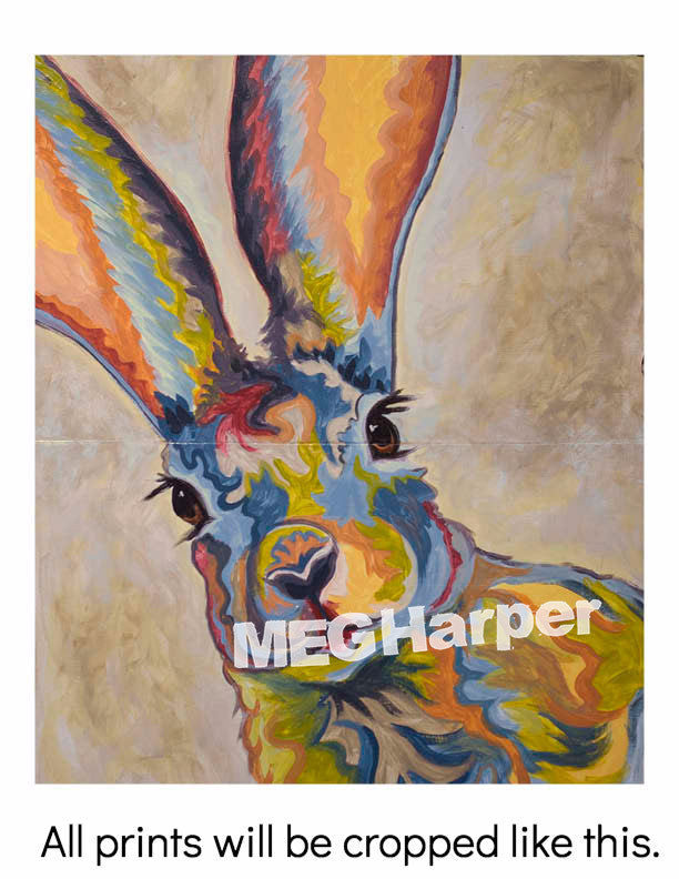 Custom Animal Painting_Rabbit_Jack The Honey Bunny