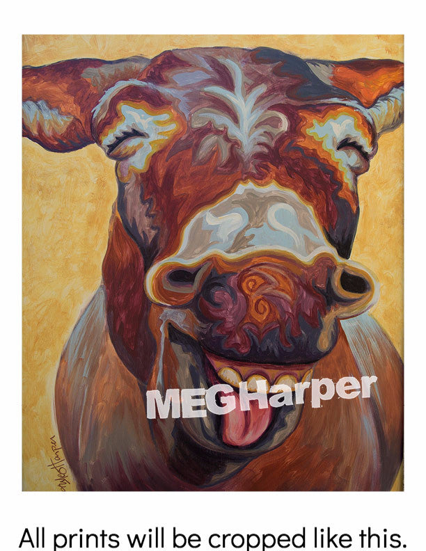 Custom Animal Painting_Donkey_Irresistibly Contagious