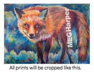 Custom Animal Painting_Fox_The Maverick