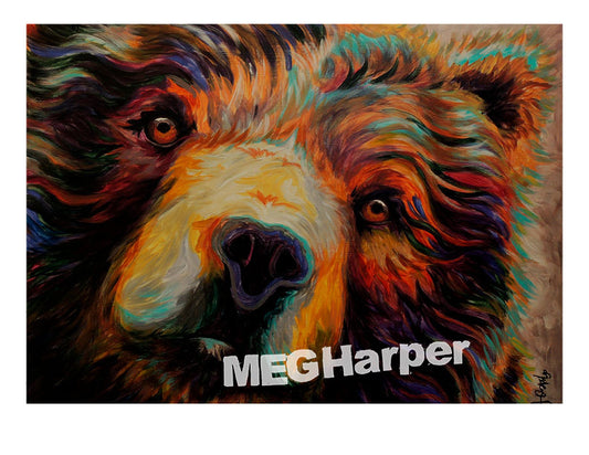 Custom Animal Painting_Bear_Bit o' Mountain Honey