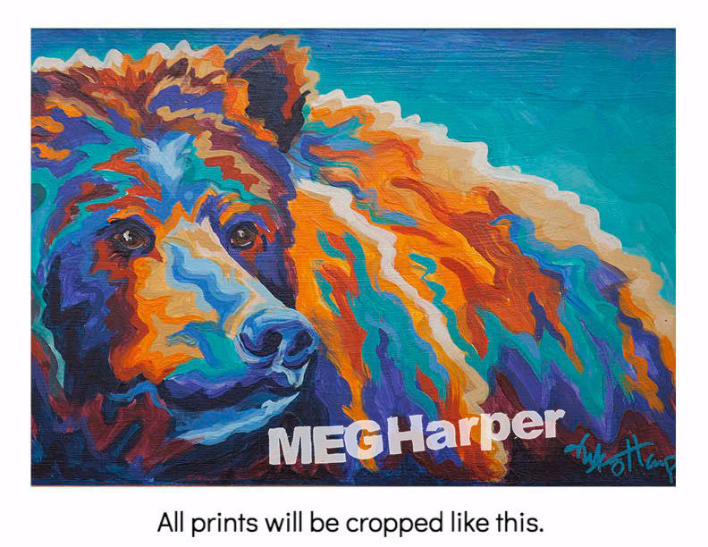 Custom Animal Painting_Bear_Unbearably Irresistible