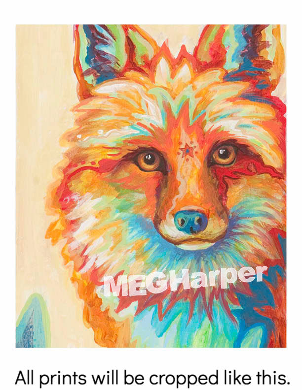 Custom Animal Painting_Fox_Spirit Guide