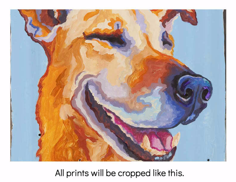 Custom Pet Portrait_Dog_Clancy