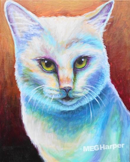 Custom Pet Portrait_Cat_Crystal