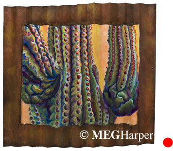 Custom Landscape Painting_Cactus_Saguaro