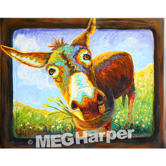 Custom Animal Painting_Donkey_Accept the Ass in Me