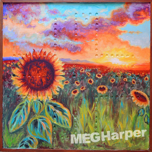 Custom Landscape Painting_Flowers_Awake and Alive