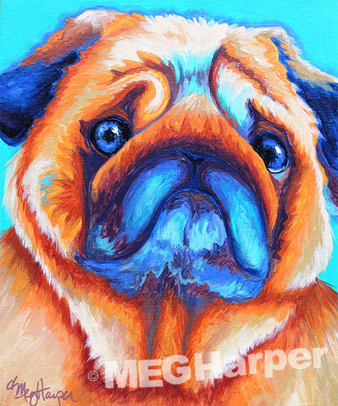 Custom Pet Portrait_Dog_Benzi
