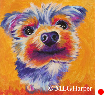 Custom Pet Portrait_Dog_Berkeley