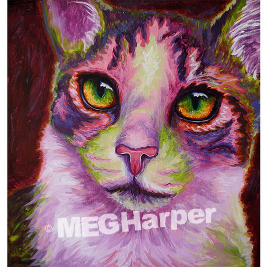 Custom Pet Portrait_Cat_Bobby