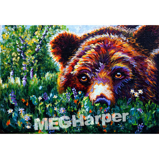 Custom Animal Painting_Bear_Breath of Fresh Bear