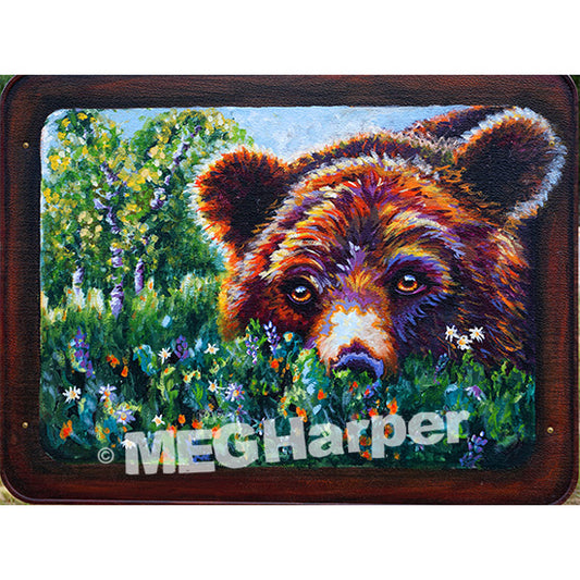 Custom Animal Painting_Bear_Breath of Fresh Bear