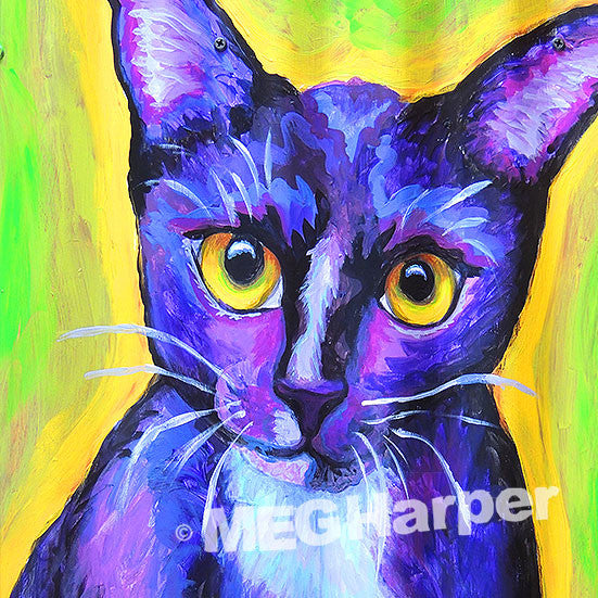 Custom Pet Portrait_Cat_Finch