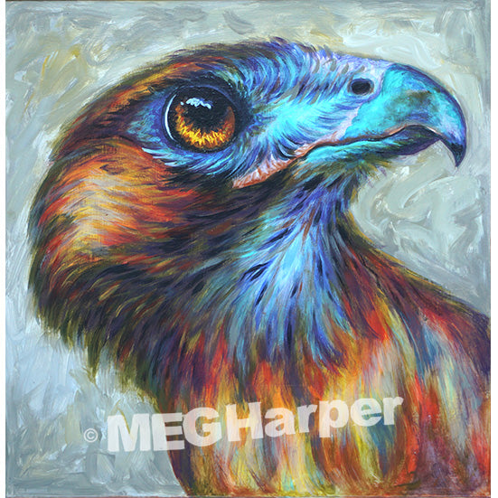 Custom Animal Painting_Bird_Fred