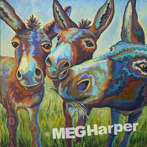 Custom Animal Painting_Donkey_Hue Jasses Painting
