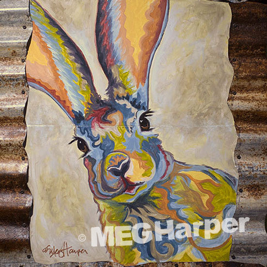 Custom Animal Painting_Rabbit_Jack The Honey Bunny