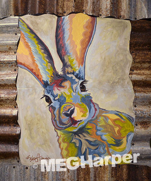 Custom Animal Painting_Rabbit_Jack The Honey Bunny