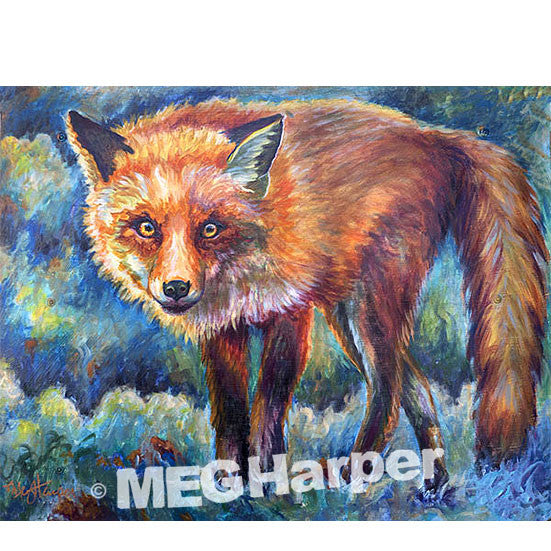 Custom Animal Painting_Fox_The Maverick