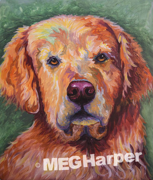Custom Pet Portrait_Dog_Murphy