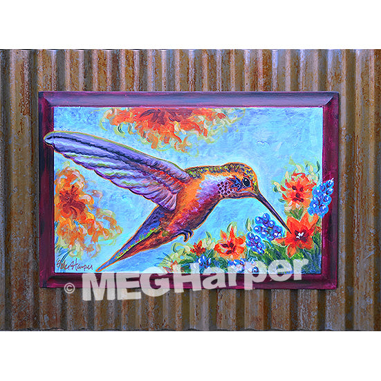 Custom Animal Painting_Bird_Nectar of the Gods