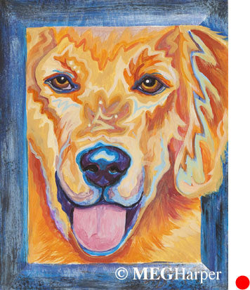 Custom Pet Portrait_Dog_So Golden