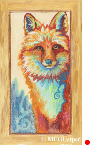 Custom Animal Painting_Fox_Spirit Guide