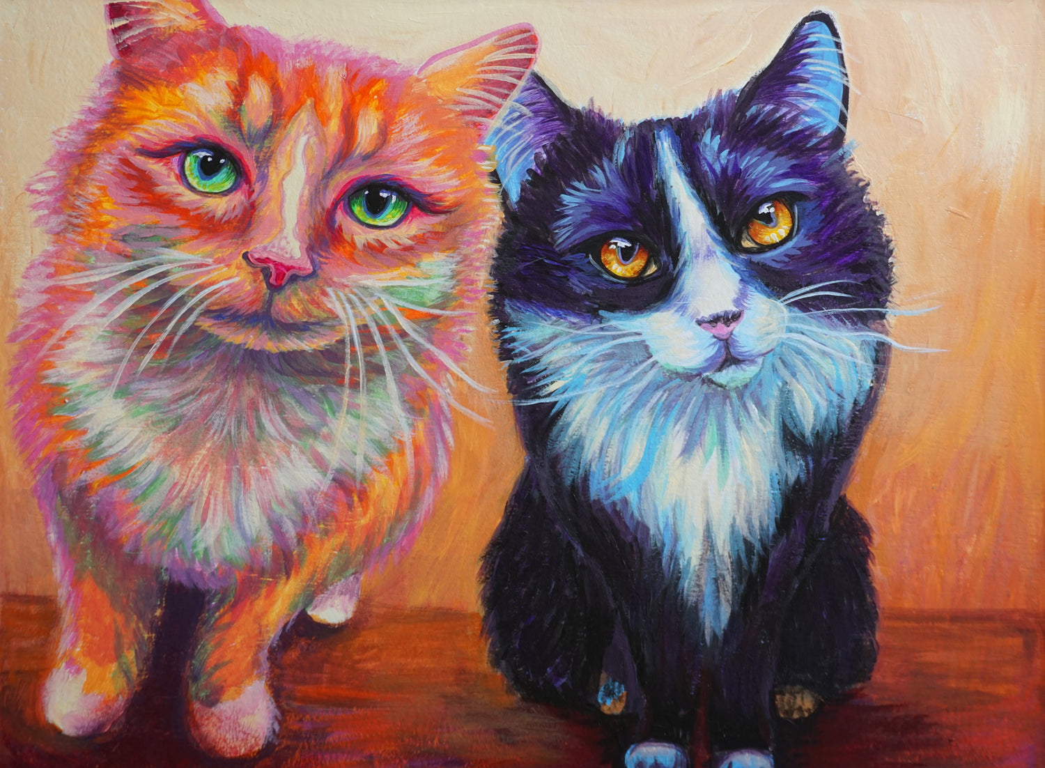 Custom Animal Painting_Panther_Black Panther