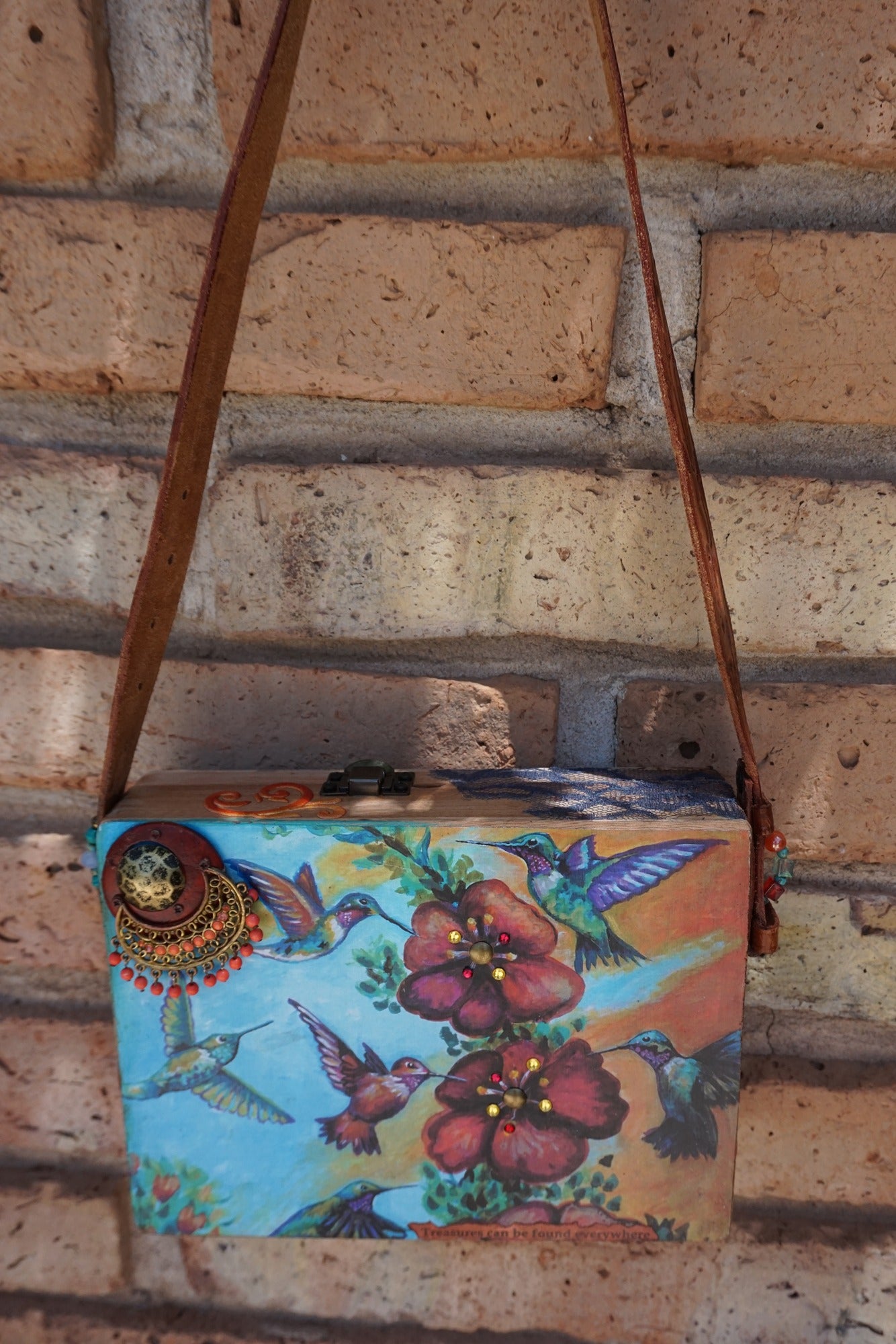 Popular Peacock Cigar Box Purse