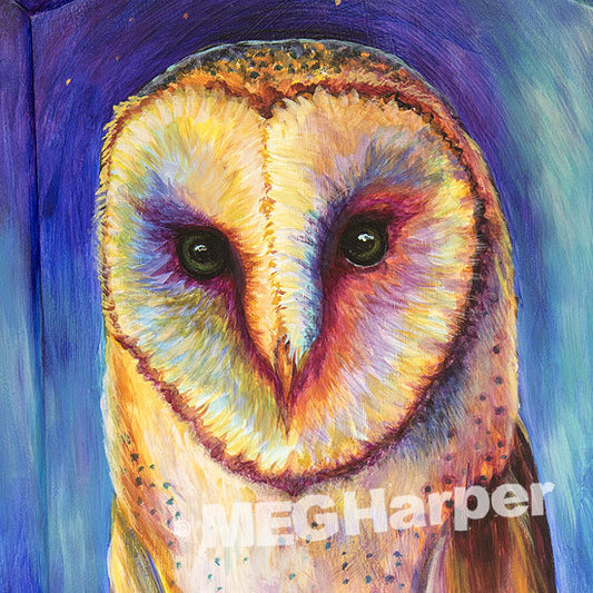 Custom Animal Painting_Owl_Aurora