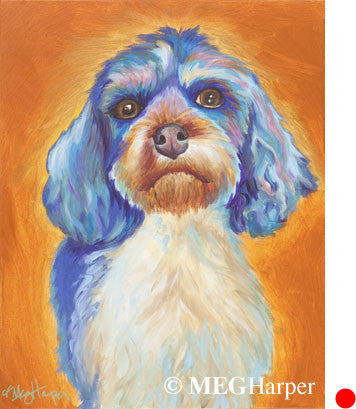 Custom Pet Portrait_Dog_Chloe