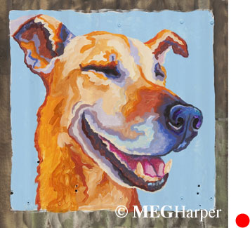 Custom Pet Portrait_Dog_Clancy 