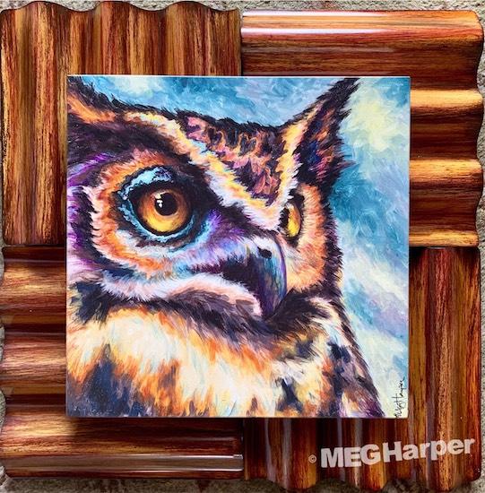 Custom Animal Painting_Tile Print_Faith