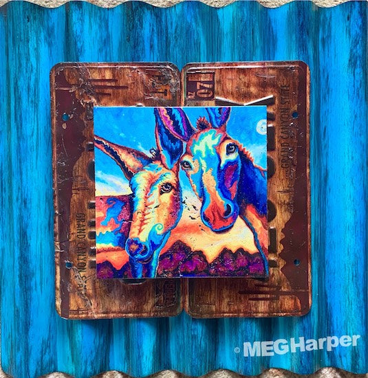 Custom Animal Painting_Tile Print_Laughing Your Ass Off