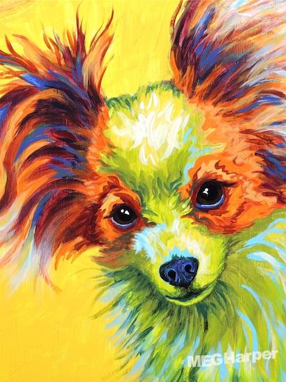Custom Pet Portrait_Dog_Belle